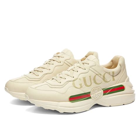 gucci rhyton tongue sneakers|gucci rhyton sneakers men's.